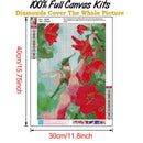 5D DIY Full Drill Diamond Painting Spiritual Bird Cross Stitch (B1050)