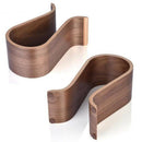 Headphone Stand Earphone Bracket Headset Hanger Wood Desk Display Stand U S