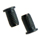 6 Pieces Electric Guitar String Thru Body Ferrules Bushing Set Black