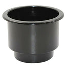 Recessed Cup Drink Bottle Holder for Marine Boat Car RV Sofa Poker Table Black