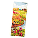 Stamped Cross Stitch Kit, Needle Thread Sewing Kits with Cross Stitch,