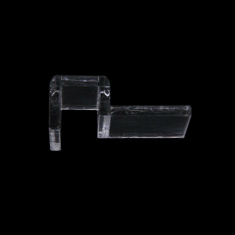 Aquarium Tank Glass Cover Acrylic Clip Support Bracket 12 mm