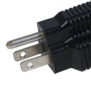 Household electrical adapter NEMA5-15P male to NEMA5-20R female adapter 15-20 3C