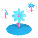 Lovely Flower Shape Silicone Cup Lid Dustproof Heat Preservation Bowl Cover