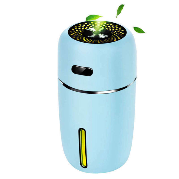 Portable Mini Usb Humidifier,200Ml Ultrasonic Cool Mist Humidifier With 7 C V5N9