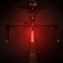 2Pcs/Set Rear Bike Tail Light,Ultra Bright Usb Rechargeable Bicycle Taillig W9D3