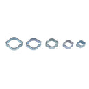 80x  Double Ear Hose Clamps Assortment Kit, Stepless Ear Clamps, Adjustable