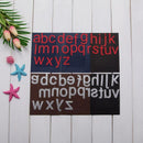 26pcs/set Metal Cutting Dies Stencils for DIY Scrapbooking Letter Embossing