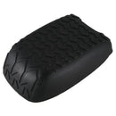 Car Center Armrest Console Cover Pad for Jeep Wrangler JK 2011-2017 Black F S7K8
