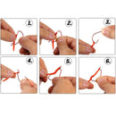 200Pcs Soft Plastic Red Earthworm Fishing Bait Scent Worm Lures Hooks Tack NDR