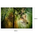 5D DIY Full Drill Diamond Painting Forest Wolf Cross Stitch Embroidery Kits