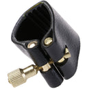 Artificial Leather Alto Sax Ligatures Fastener For Alto Sax Rubber Mouthpiece ~ï¼ˆ