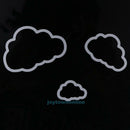 3 Clouds Metal Die Cuts Metal Cutting Dies Scrapbooking Embossing Folder Cards