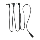 US Plug Splitter Adapter Guitar Effector Cable For Guitar Effector