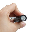 Portable 3 Modes LED Flashlight Keychain Keyring Torch Pocket Penlight 2000LM