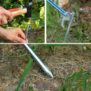 5Pcs Heavy Duty 304 Stainless Steel Camping Awning Tent Stake Peg For Ancho W8L7