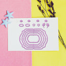 Blessing Type Metal Cutting Die for DIY Scrapbooking Stencils (Cutting Die) A