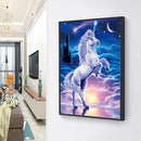 Cartoon Horse Diamond Painting 5D DIY Full Square Drill Handmade Wall Art