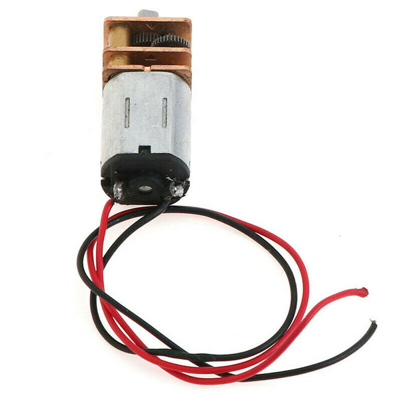 Steel Gear N20 Mini Micro Precision DC Geared Motor D-Axis Speed Reduction Motor