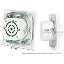 LED dimmer switch Flush mounted for Dimmable LED l kl Bj