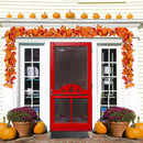 Imitation Cane Rattan Maple Leaf Halloween Decoration Artificial Plants