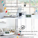 Humidity Gauge, Digital Hygrometer Indoor Outdoor Hygrometer Thermometer (Â°