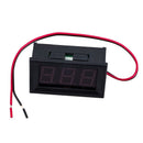 2 Wire Blue DC 4.5-30V LED Panel digital display Voltage Meter Voltmeter A6S1