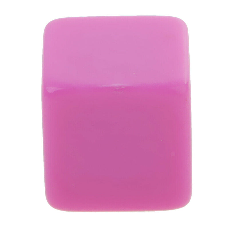 25 Pieces Square Edge Blank Dices D6 Six Sided 16mm/0.62'' for D&D RPG Party