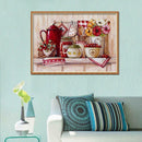 Kitchen Full Drill Diamond Painting Embroidery DIY Cross Stitch Decor Gift