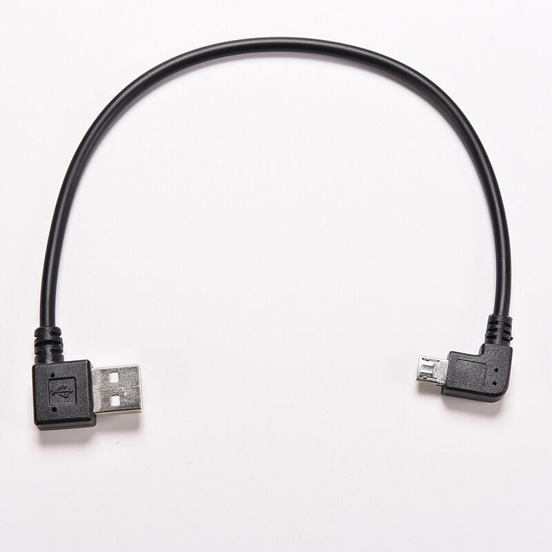 Mini USB 5 Pin Male to USB 2.0 A Male Cable Converter 90 Degree Adapter TOsp