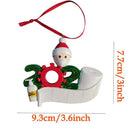 Quarantine Survivor Personalized Survived Family Ornament Christmas Decor