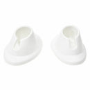 2Pcs Pro White Rubber Bottle Holder For Nail Art Varnish Polish Seat Tool