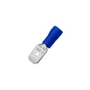 200Pcs MDD2-250 16-14AWG Insulated Quick Disconnects Crimp Terminals Blue