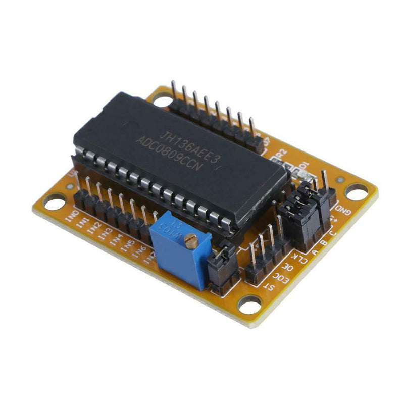 ADC0809 Module AD Converter 8 Channel Parallel Digital Voltmeter Module