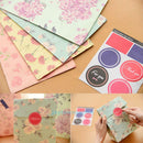 12pcs Floral Birthday Gift Paper Bag Xmas Wedding Party Favour Bag Color Random