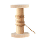 Unfinished Wood Spool Craft Thread Bobbin Cord Wire Sewing