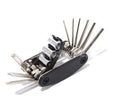 Portable 16 Function Bike Bicycle Repair Multi-Tool Tools MTB Bike Kit Set Hot