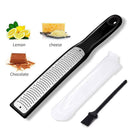 Steel Lemon Grater Cheese Cutting with Protective Cover Kitchen Baking Tool