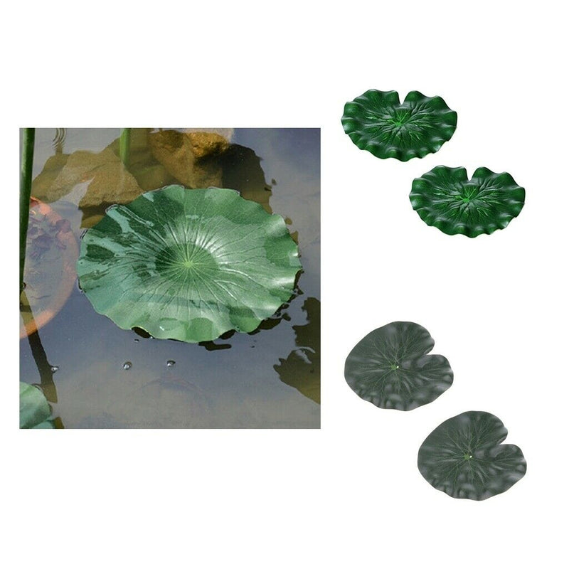 4x Artificial Aquatic Water Grass Fish Tank Aqua Landscape Lotus Decoration