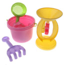 Pack of 6pcs Soft Plastic Bucket Shovel Rake Set Kids Outdoor Sand Pit Toys