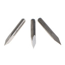 10Pcs 20 Degree 0.1mm Tip Tungsten Steel PCB Engraving Bits CNC Router Tool