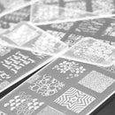 Nail Stamp Makeup Tattoo Nail Art Templates Stamp Nail Art Stamping Random F0D0