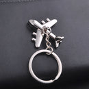 Gift Key Chains Keychain Keyfob Keyring Civil Aviation Air Plane Metal Alloy OZ