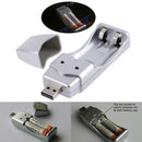 1Pc USB Charger For Ni-MH AA/AAA Portable Rechargeable Charging Battery Devic Nw