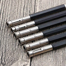 Adjustable Dual Head Pencil Extender Holder Sketch School Art Write Tool A