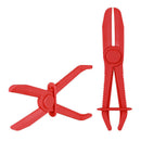 1X(3 Pcs Set Plastic L Pipe Hose Cutting Sealing Pliers Clamp Car Repair To