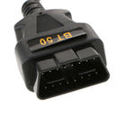 1 Pc. Replacement Car Power Cable OBD-I, OBD-II 16 Pin OBD Connector