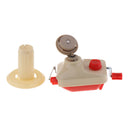 Bobbin Yarn Winder Table Clasp, Hand Operated Wool Fiber String Winder Holder