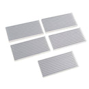 5 Pack Aluminum Radiator Heat Sink Cooling Fin for PC CPU & LED Chip & Power