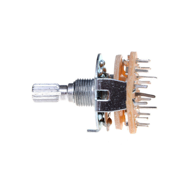 Guitar Amplifier Channel Band Rotary Switch Selector RS25 3 Pole 4 Position  Bj